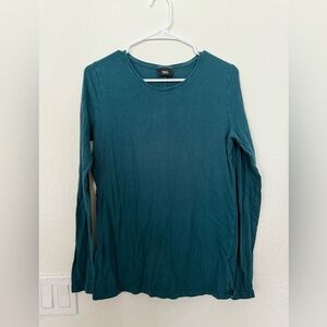 Teal Long Sleeve Top by Mossimo